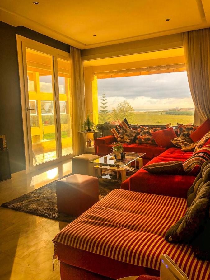 Cozy & Luxurious Apartment With Seaview Bouznika Bagian luar foto